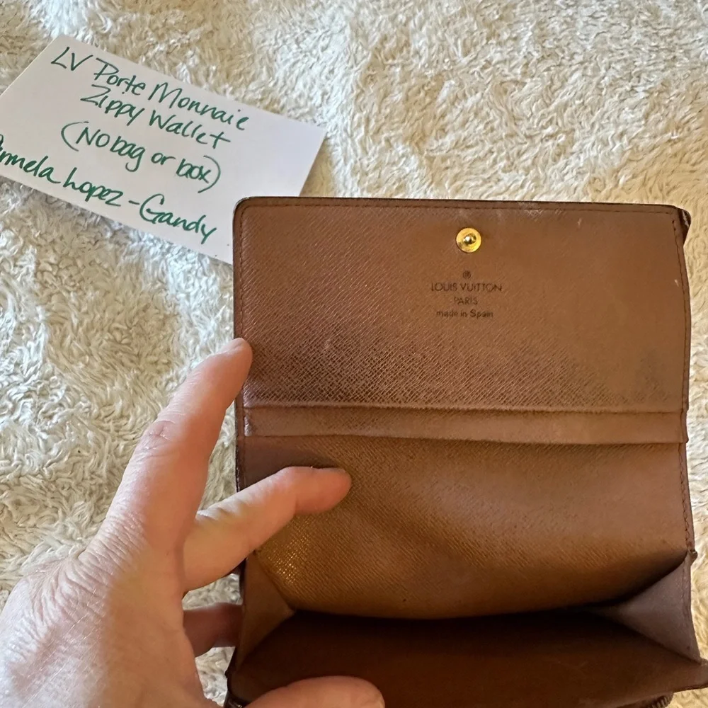 Louis Vuitton Brown Monogram Wallet